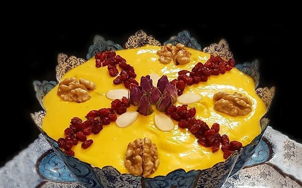 “Khoresh Mast”, A delicious dessert