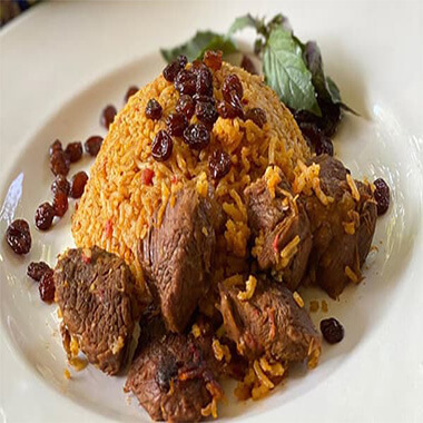 Chekdirme , rich flavors of Turkmen food