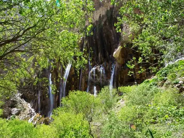Margoon water fall : the turquoise gem of south Zagros in Iran