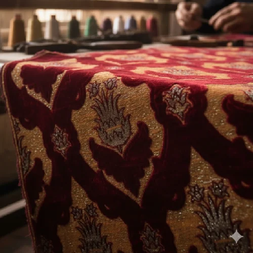 Velvet Weaving in Isfahan