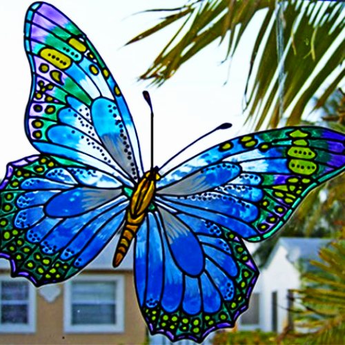 Reverse Glass Painting